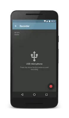 Voice Recorder android App screenshot 1