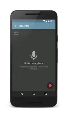 Voice Recorder android App screenshot 3